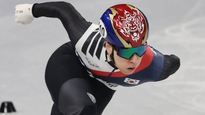 충돌에 발목 잡힌 혼성계주…한국, 결승행 좌절 [밀라노 동계올림픽]