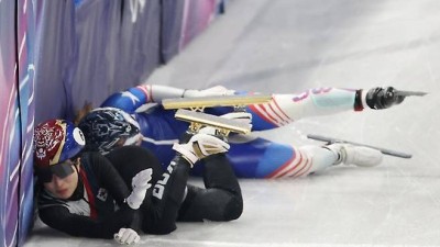 '日 언론도 주목한 불운' 韓 쇼트트랙은 왜 구제받지 못했나…美 충돌 희생양에도 ISU 규정