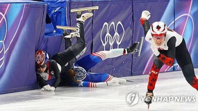 日 매체, 한국 넘어져 통쾌했나? 韓 봤지? 빙판 격투기인가, 쇼트트랙은 인생을 가르쳐 주지…무슨 일 일어날지 몰라