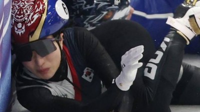 김길리 쓰러트린 美 스토더드 입 열다 얼음이 '피겨 얼음'…심판 판정? 난 어차피 떨어져서 아무 생각 없어 [2026 밀라노]