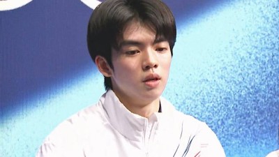 차준환, 점수 발표되자 웃음기 싹…무결점 연기에도 왜?