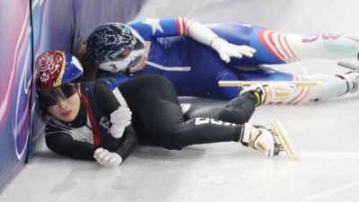 '韓 쇼트트랙 메달 꿈 빼앗은' 미국 스토더드, 사과문 SNS 게시…의도한 것은 아니었다