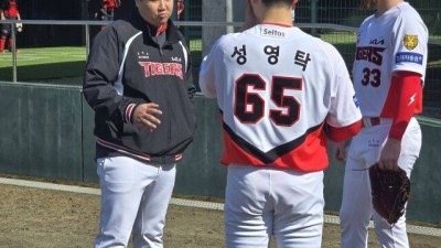 “나도 150km 가까이 던졌는데 탈 났잖아…” KIA 슬러브 마스터가 성영탁에게 뼈 아픈 경험담 공유, 아프고 깨달았다