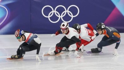 허무하게 실격이라니…황대헌, 쇼트트랙 男 1000m 준결승 진출 실패 [2026 밀라노]