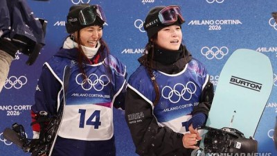 최가온 金 누구보다 기뻐한 클로이 김, 'GOAT'는 인성도 달랐다