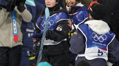'가온이는 인종차별 당하면 안되지'… 최가온에게 진심을 선물한 클로이 김