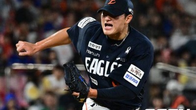 대포를 쏘더라 문동주도 감탄, 한화 '전체 1순위' 잠재력 터지나…앞만 보고 열심히 하겠습니다 [한화 캠프]