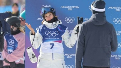 은메달에 ‘업보’ 글 남긴 국제스키연맹 논란일자…공식 사과