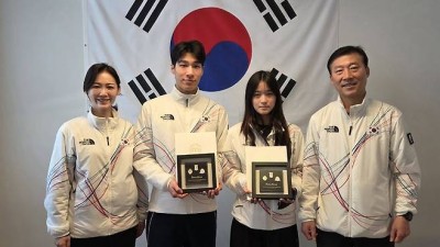 '설상 1호 금' 최가온·'쇼트트랙 은' 황대헌, 현지서 대통령 축전 전달 받아[2026 동계올림픽]