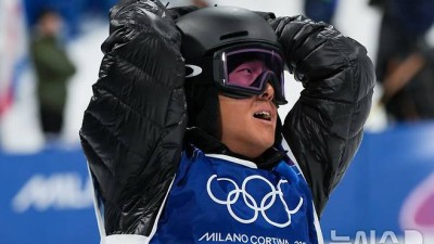 스노보드 이채운 세계 최초 기술 펼쳤는데…예상보다 점수 낮아[2026 동계올림픽]