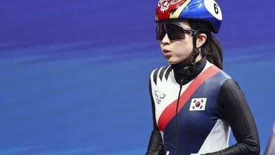 '아쉬움에 눈물' 김길리, 주종목 1000m 동메달 따냈다... 대한민국 6번째 메달 [밀라노 현장]
