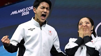 韓과 멀어진다...사상 최강 일본 이젠 눈물의 역전극까지 성공, 메달 유력 종목 희망 '와르르'→기적 같은 '사상 최초 우승' 쾌거