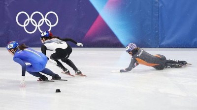 “넘어지는 줄 알고 진짜 기겁”…충돌에도 이 악물고 버틴 최민정