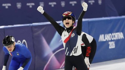 쇼트트랙 김길리, 1,500m 준준결승서 '베테랑' 킴 부탱과 대결