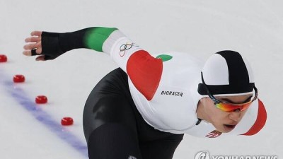 권선징악… '음주운전→헝가리 귀화' 김민석, 1500m 메달 획득 실패