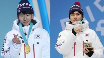 ‘귀화’ 안현수는 3관왕이나 했는데…태극마크 뗀 린샤오쥔 김민석은 노메달 굴욕