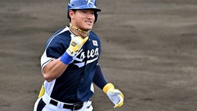 日 초경계! 한국 근육맨을 조심해 첫 성인 국대인데, 벌써 키플레이어 등극...터질 것 같은 근육, 노란색 암가드, 주의 필요해