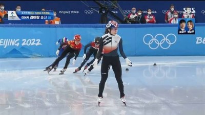'벨기에 질주+베이징 트라우마'… 최민정, 준준결승부터 한바퀴 더 돌았다[초점]