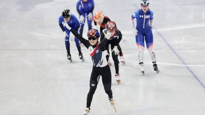 김길리 금빛 질주·최민정 은메달…女 1500m 금·은 석권 쾌거 [밀라노 동계올림픽]