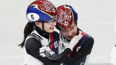 '최민정의 희생? 김길리 金 만들었다?' 분명 최민정 있었기에 가능 [쇼트트랙 1500m]