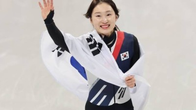 ‘올림픽 안녕~’ 신기록과 함께 떠나는 최민정의 마지막 인사