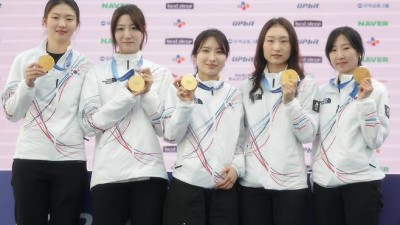 최민정 “올림픽 은퇴” 선언에, 소원했던 심석희 “노력해줘서 고마워”