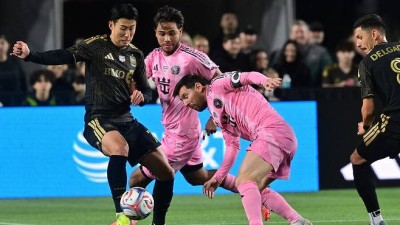 ‘美쳤다’ 오늘은 손흥민을 GOAT로 불러야, ‘메시보다 높은 평점’ 45분 미친 판정승…평점 7점vs평점 6점 ‘이겼다’