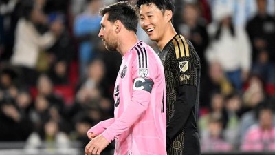 손흥민 도움 폭발→‘축구의 신’ 메시 꺾었다…LAFC, 마이애미 3-0 완파→MLS 개막전 승리