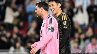 [뉴스1 PICK]손흥민, 메시 앞에서 어시스트 기록...LAFC 3-0 완승 견인
