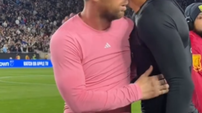 손흥민 대폭발 이유 이거였나?…SON 사라지니, 부앙가 '메시 유니폼 득템' 행운