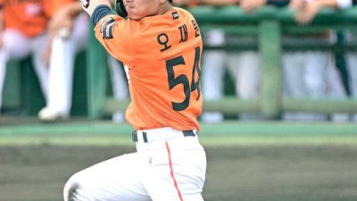 한화 중견수 고민 해결할 대형신인 등장, 4G 연속 안타에도 스스로 채찍질 “자신감 얻었지만 만족은 없다” [오!쎈 오키나와]
