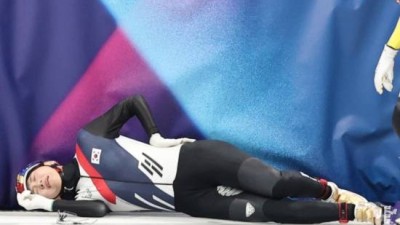 디스크+양무릎 인대파열+척추 골절→쇼트트랙 金 노도희 깜짝 고백 혼성계주 못 타서 펑펑 울어…이번 부상 아무 것도 아니길 [2026 밀라노]