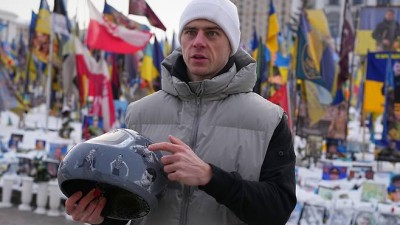 “다시 돌아와 금메달 따겠다”…‘기억의 헬멧’으로 퇴출된 우크라 선수의 다짐