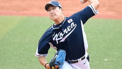 LG 우승 주역, 한화 방망이에 당했다…손주영 구속 더 끌어올려야 [WBC 캠프]