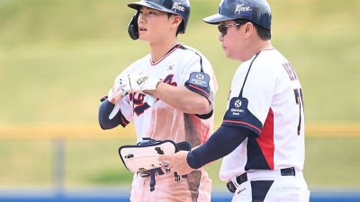 승승승! 박해민 3안타 2타점 폭발! KIA도 이겼다→야구대표팀, 김주원+안현민도 맹활약…연습경기 3연승 질주 [WBC 캠프]