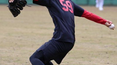 'KIA→한화' 20억 FA 보상선수 1군 캠프 전격 합류, 김경문 감독 나름대로 자기 볼 던진다…연습경기 투입 예정 [오!쎈 오키나와]