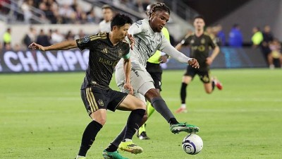 주장 완장 차고 나선 손흥민, 3경기 연속 공격포인트는 실패…LA FC는 북중미 챔피언스컵 16강 진출