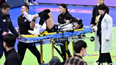 타나차, 사실상 '시즌 아웃'…선두 지켜온 도로공사, 시즌 후반 최대 위기