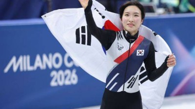 '최민정이 양보?' 金金 김길리, 1500m 결승 추월 상황 직접 입 열다…속도 많이 붙은 상태였다 [2026 밀라노]