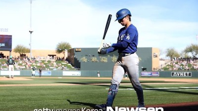 ‘전 경기 안타’ 거침없는 김혜성, 홈런으로 시범경기 첫 장타..타율 0.462