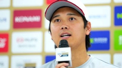 냉정한 오타니, 친구 회식 제안에 맛있는 것 먹으러 온 것 아냐→우승하러 왔다