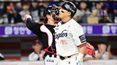 한화 2군 1-15 日 독립리그팀, '7회 콜드패' 실화?…일본 매체도 주목 韓 야구 레전드 상대로 주눅 들지 않았다