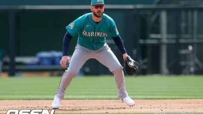 '뜬공, 삼진' KIA 떠나 빅리그 도전 택한 위즈덤, 시범경기서 2타수 무안타 침묵 [SEA 리뷰]