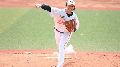 폰세 공백 지운다?…'KKKKK' 한화 새 외인 화이트, KIA와 연습경기 3이닝 무실점