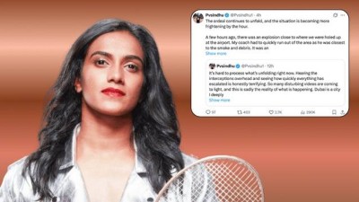 '인도의 안세영' 발 묶였다…美-이란 공습 여파 전영오픈 3일 앞두고 두바이 억류→태국 랭커와 32강전 불투명