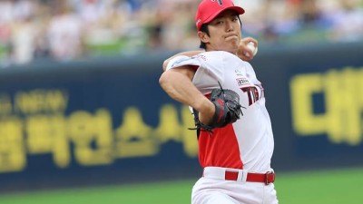 한화전 '볼넷-볼넷-볼넷-볼넷' KIA 에이스에게 무슨 일이? 1경기서 외인 원투펀치 상대 '日 연습경기' 어땠나