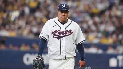 '에이스' 곽빈은 2이닝 못버티고 '41세' 노경은-'39세' 류현진이 안정 [한국-한신]