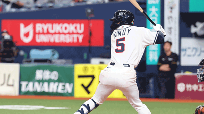 ‘김도영, 홈런에 멀티 히트’ 야구대표팀, 한신 평가전 무승부