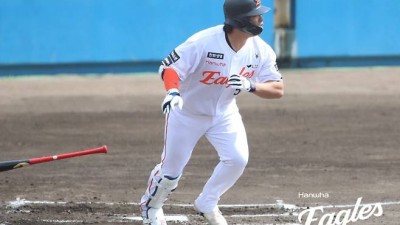 강백호 친정팀에 '결승타' 비수…한화, KT전 6-4 승리→연습경기 4연승 질주 [오키나와:스코어]