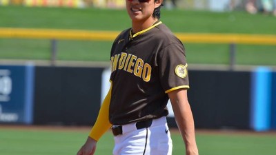 '수 읽힌' 송성문, 상대투수 '유인구'도 안 던진다…오클랜드전 2타수 1안타 타율 0.214